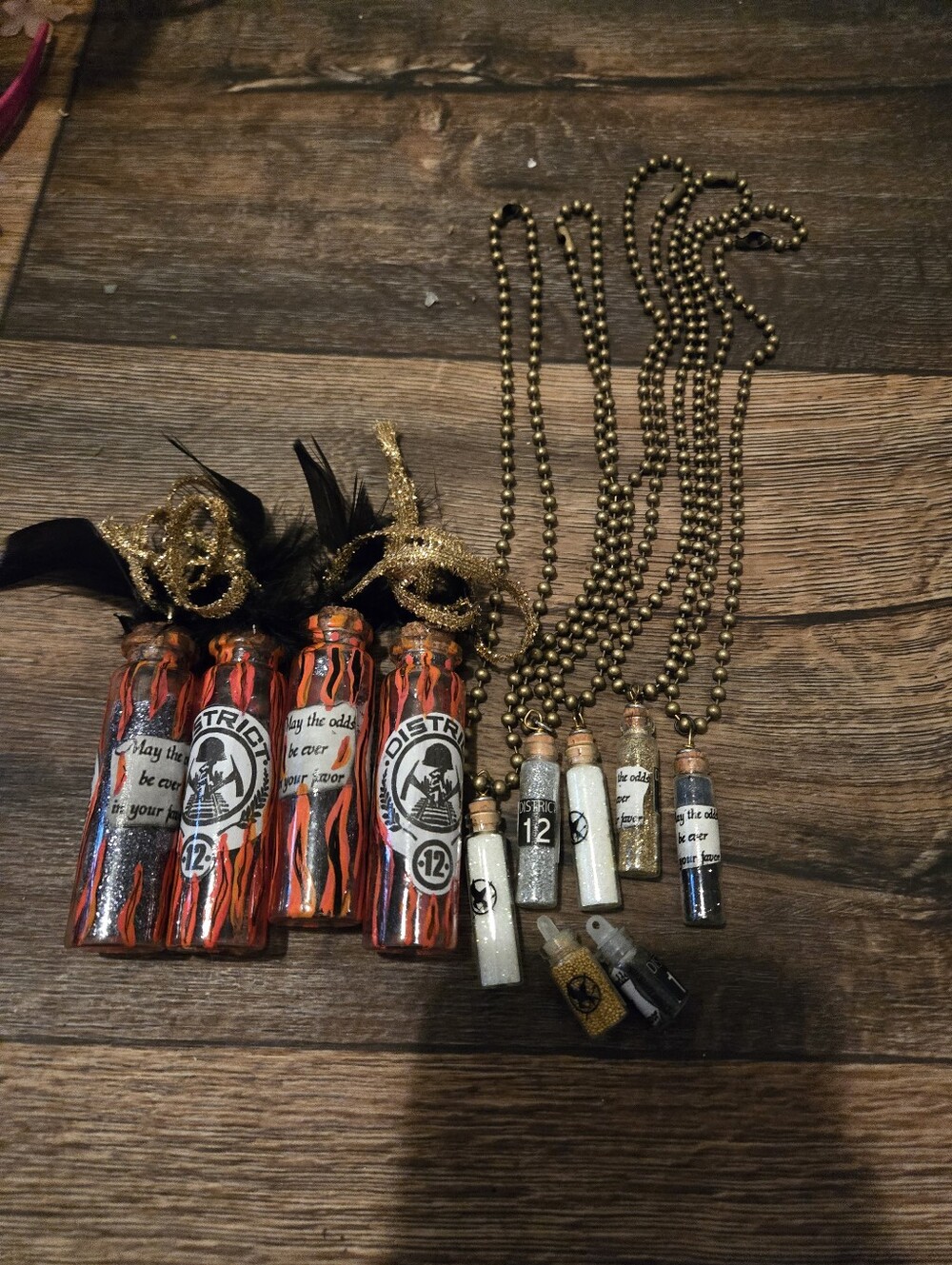 The Hunger Games Party Set Handmade
